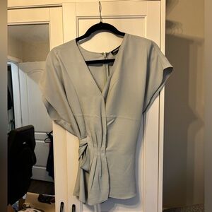 Express cinched waist top